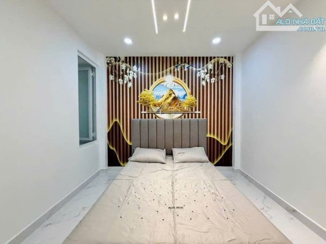 🚗 HẺM XE HƠI NGỦ TRONG NHÀ – NHÀ 4 TẦNG FULL NỘI THẤT – P14 GÒ VẤP – 6.T NHỈNH 🏡 - 3