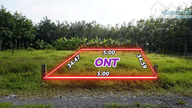 Đất Gò Dầu, Tay Ninh, full thổ cư sát khu công nghiệp, gần nút cao tốc chỉ 359tr - 3