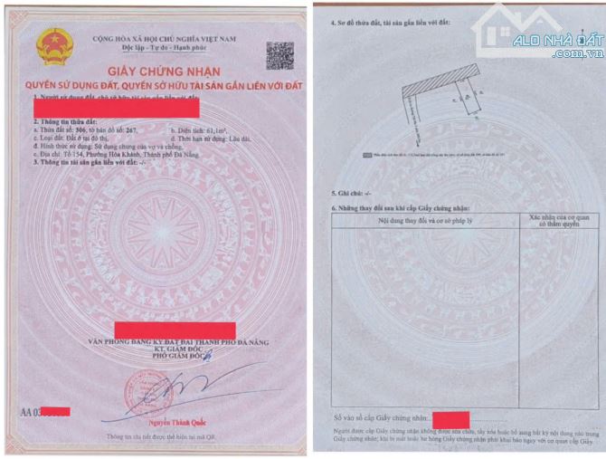 📌📌📌LÀM VIỆC TRỰC TIẾP GIÁ TỐT !!!  Bán 2 lô đất kiệt ô tô 4m Nam Cao - 3