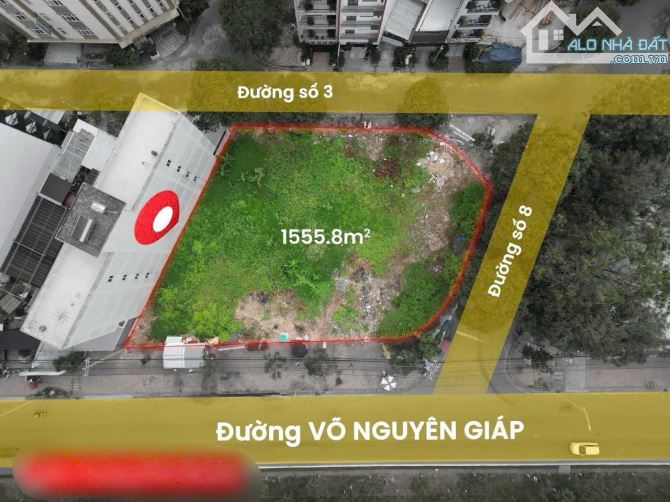 bán nền góc 3 mặt tiền đường võ nguyên giáp cần thơ, giá 109 Tỷ ( 38.6 x 40 ) góc siêu đẹp - 4