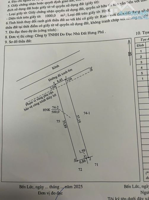 500m2 vườn đường ôtô vew kên được lên thổ Bình Đức Bến Lức Long An 459 triệu rẻ xình luôn - 4