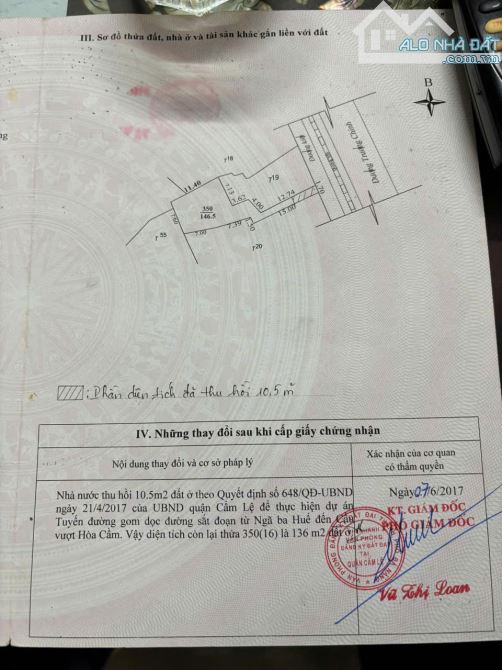 📌📌📌LÀM VIỆC TRỰC TIẾP GIÁ TỐT !!!  Bán đất mặt tiền đường Trường Chinh - 4