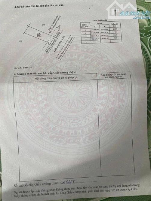 Đất Mt đường Rạch Giồng phường Khánh Hậu TP Tân An - 5
