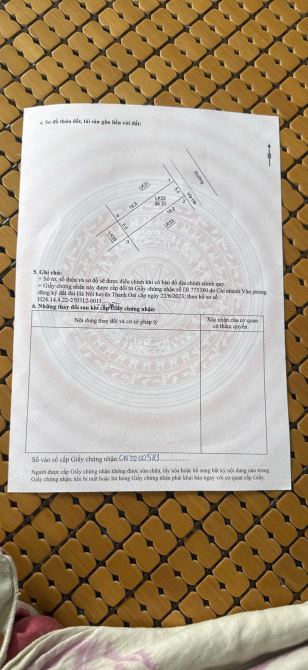 BÁN ĐẤT ĐẤU GIÁ PHÂN LÔ VỈA HÈ ƯỚC LỄ THANH OAI HÀ NỘI - 6
