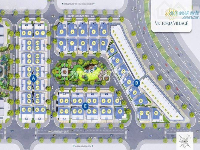 Bán biệt thự song lập Victoria, Thạnh Mỹ Lợi, 200m², 3 tầng, 51 tỷ - 6