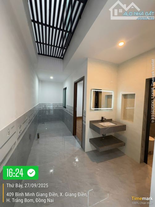 Bán nhà thiết kế hiện đại xã Giang Điền cũ(xã Trảng Bom mới) 2ty150 gần kcn, kdl TGĐ. - 6