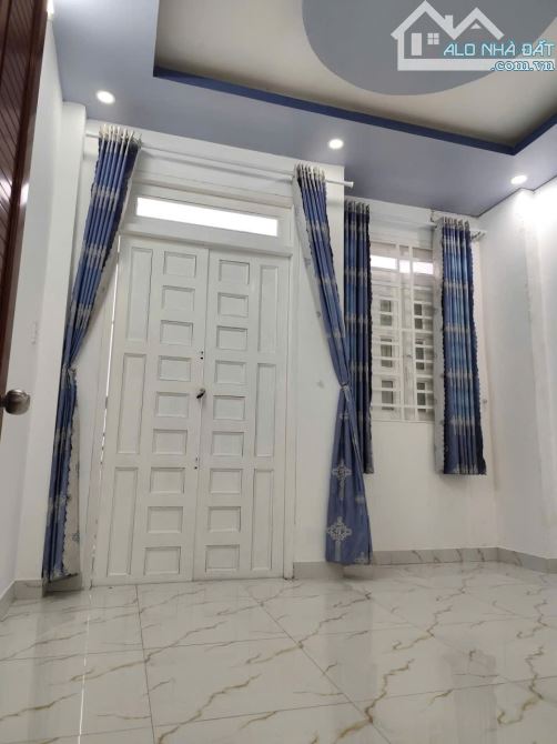 Nhà mới rất đẹp 1 lầu đường nhựa 5m ô tô đỗ trong nhà hiệp thành 13 q12 - 7