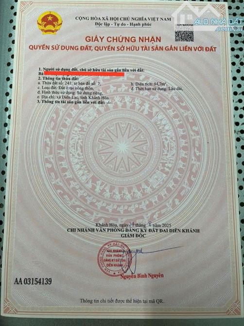 Căn nhà Hẽm đường Lạc Bình xá Diên Lạc , đường ô tô tận nơi chỉ 𝟬𝟭 𝘁𝘆̉ 𝟮𝟵𝟵 𝘁𝗿 - 8