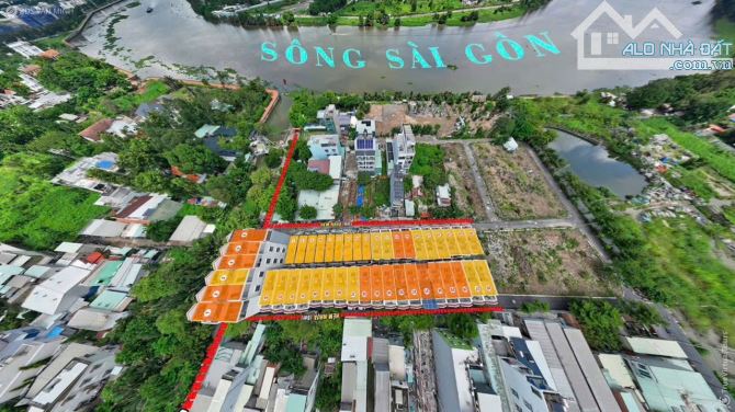 Nhà View Sông Hẻm Xe Tải Đường Ql13 HBP Cách Vạn Phúc Chỉ 500m, khu đồng bộ cao cấp - 9