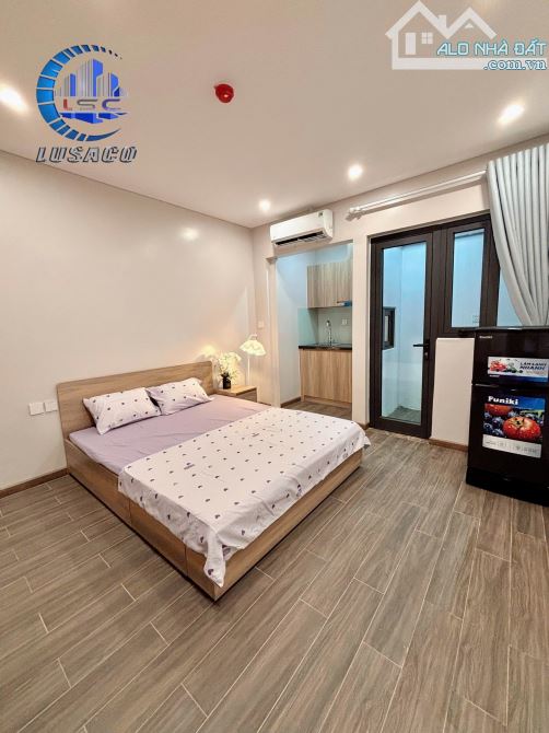 Cho Thuê CCMN Ngõ 45 Đồng Me Nam Từ Liêm 30m2 Studio Ban Công Cửa Sổ Thang Máy Giặt Chung - 9