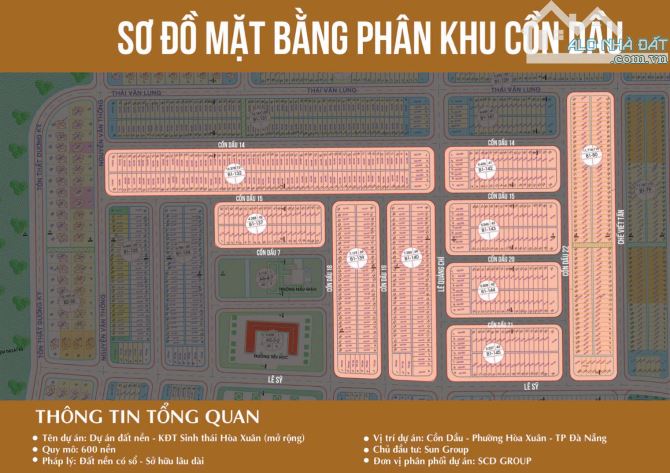 Bán đất trục Chế Viết Tấn, giá 6 tỷ, hướng Đông Nam, Gần Ngã Tư Thái Văn Lung