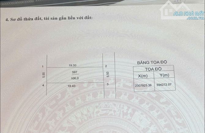 🪴 BÁN ĐẤT TẶNG NHÀ CẤP BỐN 👉 THƯ PHÚ - THƯỜNG TÍN - HÀ NỘI ** Diện tích: 106m² ** Mặt ti