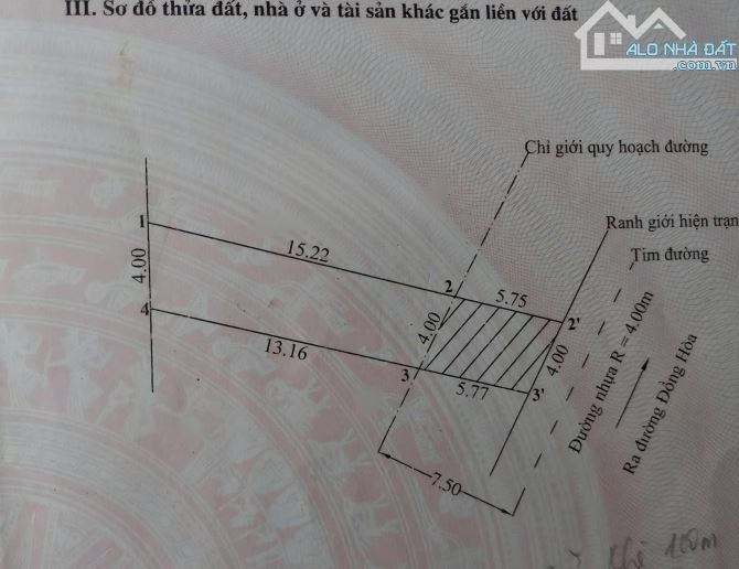Bán đất mặt đường tuyến 2 Trường Chinh, Kiến An, Hải Phòng