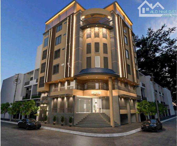 Bán Khách Sạn Góc 2MT Hoàng Sa - Nguyễn Đình Chiểu NH 18m*15m Hầm 8Tầng -Hđt 360tr/1tháng