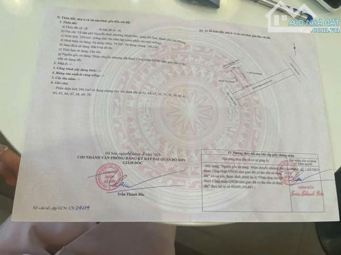 cần Bán Lô số 13 lô góc và lô 8 và lô 9 nam đồ sơn