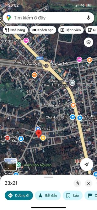 BÁN ĐẤT PHƯỜNG TÂN LẬP, HÒA THẮNG BMT 6X21 TC FULL  GIÁ 1,6TY ĐƯỜNG BÊ TÔNG XE Ô TÔ VI VU