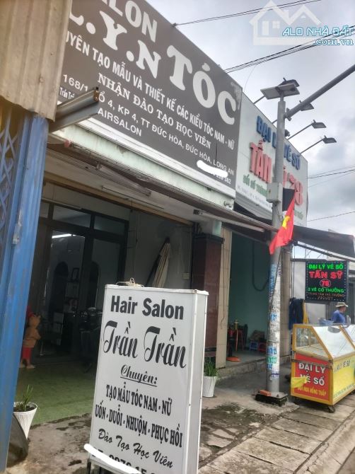 4,5 tỷ 💢 Bán MT TL 825 Thị trấn Đức Hòa. 4x35 thổ cư 💯, shr.