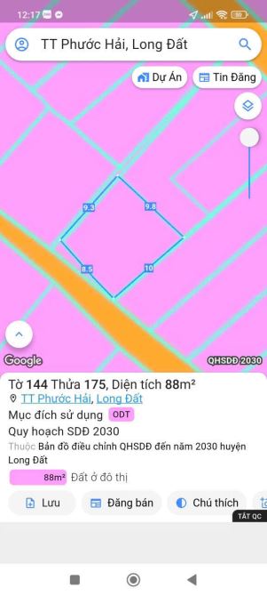 BÁN LÔ ĐẤT TRUNG TÂM THỊ TRẤN BIỂN PHƯỚC HẢI – VỊ TRÍ ĐẸP, GIÁ CHỈ TỪ 600TR SỞ HỮU NGAY