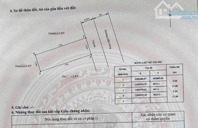 CẦN CHUYỂN NHƯỢNG LÔ ĐẤT TĐC QUÂN KHU 3 Hải an . Diện tích 93.5m ngang 5.5m hướng đông bắc