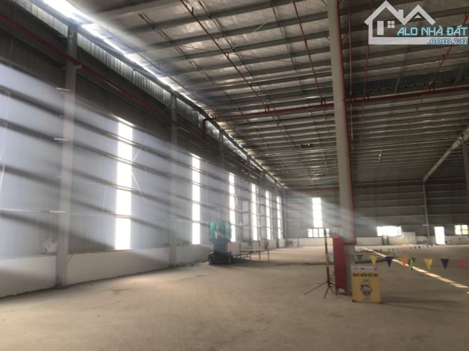 Cho thuê nhà xưởng 2.100m2 tại khu công nghiệp Thuận Thành – Bắc Ninh, xưởng độc lập