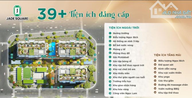 BÁN CĂN HỘ CAO CẤP DỰ ÁN JADE SQUARE