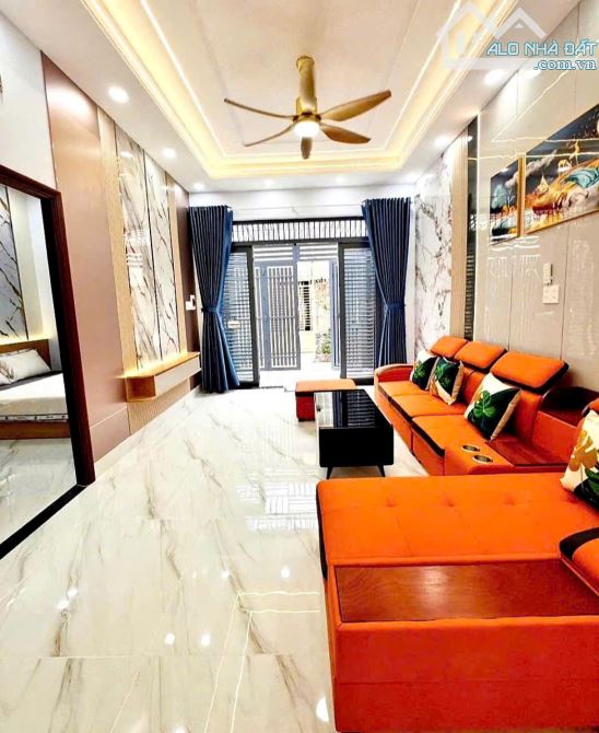 NHÀ ĐẸP, RỘNG HẺM ĐƯỜNG SỐ 1, LÊ ĐỨC THỌ, P.13, GÒ VẤP, 6,5X9M, 3PN, 5,8 TỶ TL