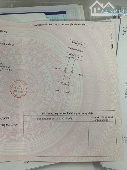 Bán đất khu nhà ở thương mại Phú Hồng Thịnh IX