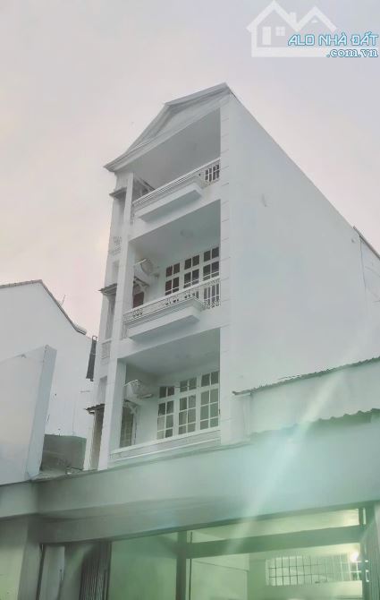 Nhà đẹp Quận Gò Vấp-Hẻm ô tô 6M-Tiện KD-Sát MT Phạm Văn Chiêu-P9-78m2-5x16-4tầng-5PN