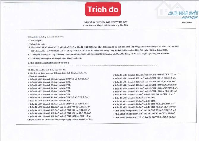 🏡 Bán Đất Nền An Bình Lạc Thủy Hòa Bình – Giá Chỉ Từ 150 Triệu/Lô, Gần Cáp Treo Chùa Tiên - 10