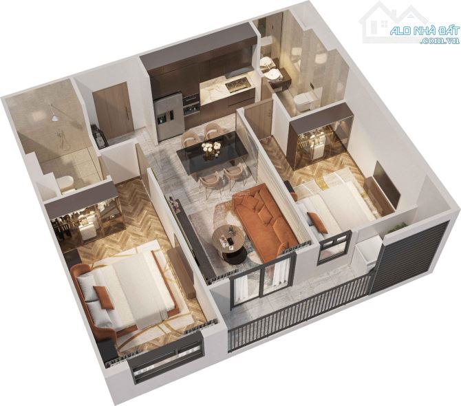 Chỉ từ 800tr sở hữu căn góc 2PN Simona Heights - ôm trọn 2 view biển & thành phố - 11