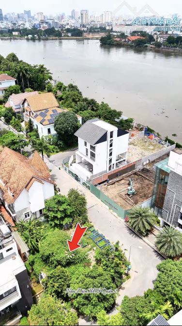 95 Tỷ-Sở Hữu Khuôn Đất Biệt Thự 310m2(15x21) Góc 2MT Khu Compound Ven Sông,Thảo Điền,Q2 - 1