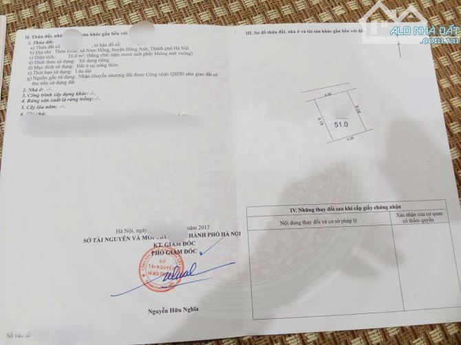 💥💥 Cần bán lô đất đẹp Thôn Đoài - Xã Phúc Thịnh - Hà Nội ( Nam Hồng - Đông Anh) . Giá hơ - 1