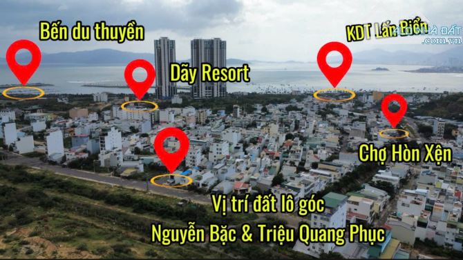 🌊 BÁN LÔ ĐẤT VÀNG – LÔ GÓC - HÒN XỆN -  VĨNH HÒA – NHA TRANG 🌊 - 1