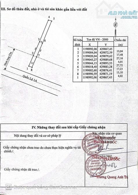 Cần Xử Lý Công Việc Bán Gấp Lô Đất + Nhà Mặt Tiền QL1A - Trung Tâm Hàm Thuận Nam - 1