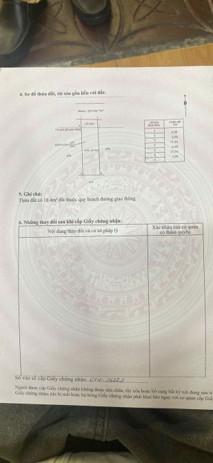BÁN ĐẤT PHƯỜNG TÂN LẬP, HÒA THẮNG BMT 6X21 TC FULL  GIÁ 1,6TY ĐƯỜNG BÊ TÔNG XE Ô TÔ VI VU - 1