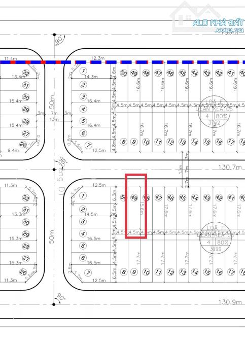 CẦN BÁN LÔ ĐẤT TÁI ĐỊNH CƯ CHÍ LINH 79M2 VUÔNG VỨC PHƯỜNG 10 VŨNG TÀU CHỈ 6.85 TỶ - 1
