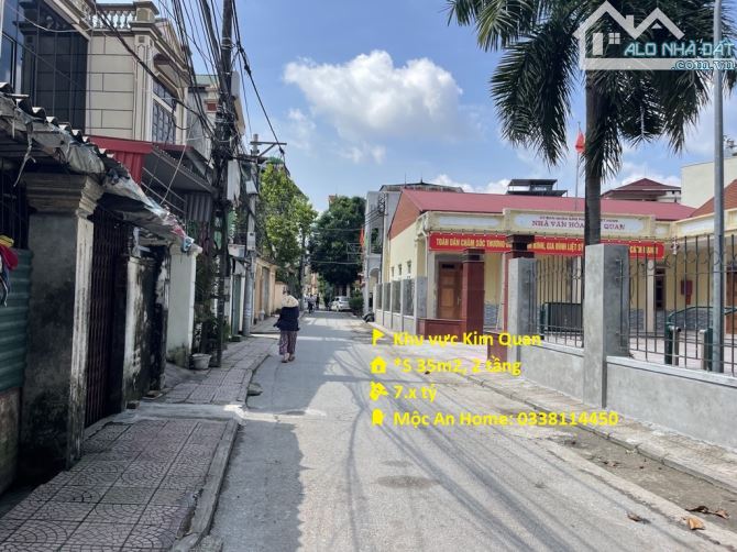 BÁN NHÀ KIM QUAN- LONG BIÊN- S 33M2*-SỔ CHÍNH CHỦ - 1