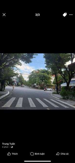 Bán lô đất đường 7m5 Lý Nhân Tông Hải Châu. Dt 92.5m2 ngang 5m sát Phan Đăng Lưu đẹp - 1