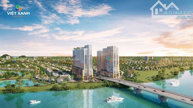 Căn hộ Spana tower  ngay đầu cầu Hòa Xuân, view sông, ngay trung tâm tp giai đoạn 1 - 1