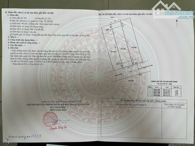 Bán lô đất Nguyễn Duy Cung, Phường 12, Gò Vấp 5,1tỷ - 1