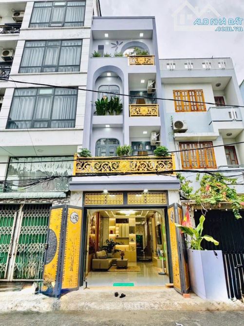 4❌19m, BÁN NHÀ 4 TẦNG, ĐƯỜNG 8M, LÊ ĐỨC THỌ, P14 GÒ VẤP, 10 TỶ NHỈNH - 1
