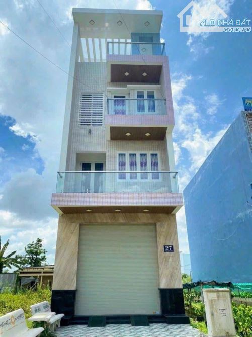 BÁN NHÀ 3 LẦU MẶT TIỀN ĐƯỜNG TRẦN BẠCH ĐẰNG , ĐANG CHO THUÊ 22 TR/TH - 1