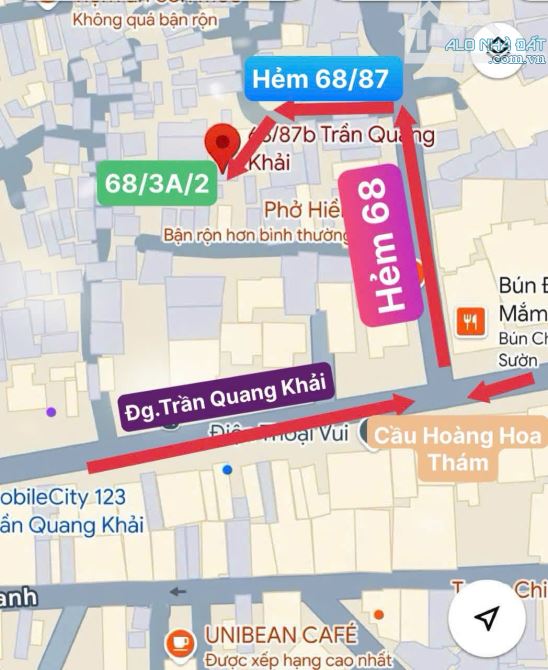 Bán nhà hẻm Trần Quang Khải, thuận tiện đi lại - 1