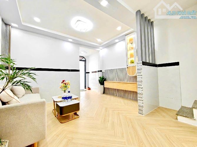 Thông tin BDS Bán nhà mới đẹp 2 lầu 2 phòng ngủ hẻm Nguyễn Du, Gò Vấp - 1