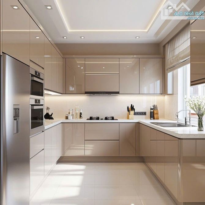 Nhà Hoàng Cầu Đống Đa, 72m2x4T, MT 4.5m, 2 mặt ngõ ôtô tránh,ô chờ thang máy, KD sầm uất - 1