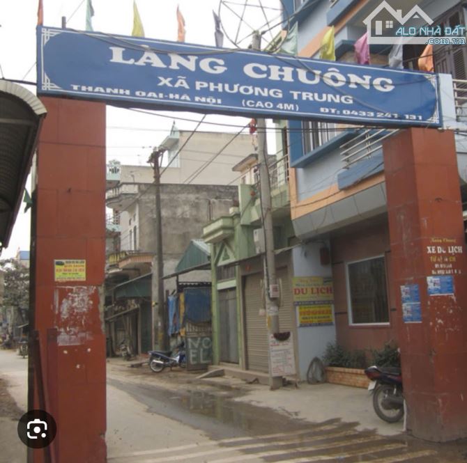 BÁN ĐẤT LÔ GÓC NGÕ THÔNG Ô TÔ ĐỖ CỬA KIM THƯ THANH OAI HÀ NỘI - 1