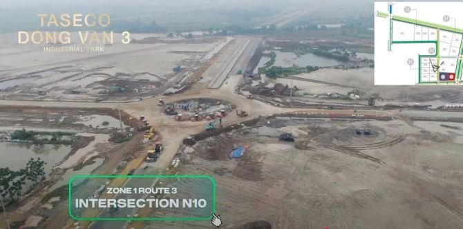 kcn đồng văn 3 taseco ninh bình diện tích - 1,5ha. 2ha,3ha,5ha...Giá chỉ từ 100USD/M2 - 1