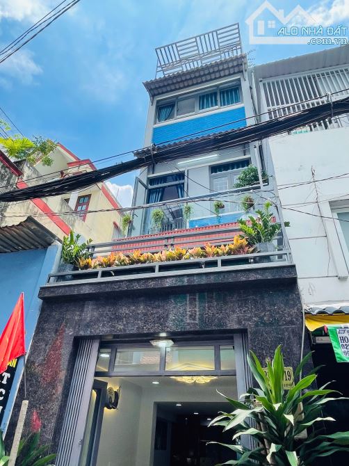🌈 NHÀ 3LẦU MỚI HẺM XE TẢI , ĐƯỜNG NGUYỄN OANH , P17 , QUẬN - GV - 1