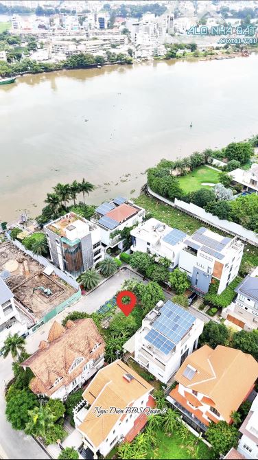 95 Tỷ-Sở Hữu Khuôn Đất Biệt Thự 310m2(15x21) Góc 2MT Khu Compound Ven Sông,Thảo Điền,Q2 - 2