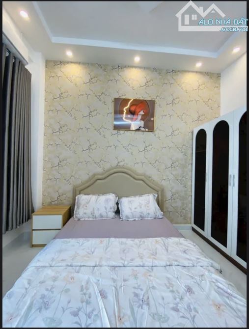 Bán nhà đường Bùi Quang Là Gò Vấp chỉ nhỉnh 4 tỷ-Hẻm xe hơi 1 trục-FULL nội thất - 2